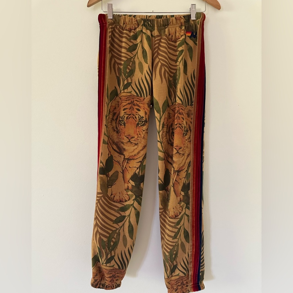 Aviator Nation RARE, limited edition jungle tiger collection sweats size M